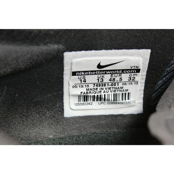 Nike Free Trainer 3.0 Men's Size 14 Running Sneakers Gray Black *Read* - Picture 12 of 12